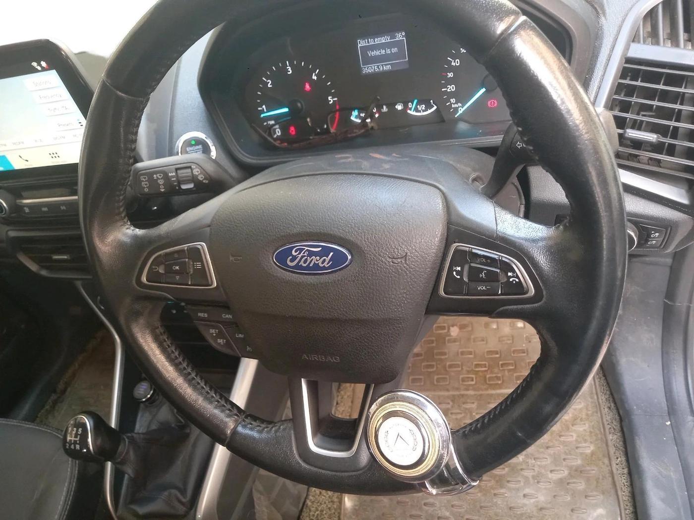 2018 Ford Ecosport TITANIUM + 1.5L DIESEL, Diesel, Manual, 35,075 km, interior