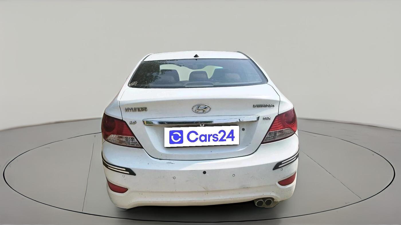 2012 Hyundai Verna FLUIDIC 1.6 VTVT SX, Petrol, Manual, 75,567 km, exterior