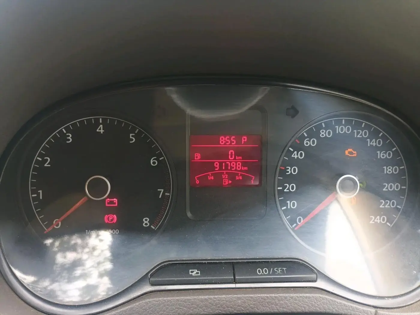 2014 Volkswagen Vento HIGHLINE PETROL AT, Petrol, Automatic, 91,798 km, interior