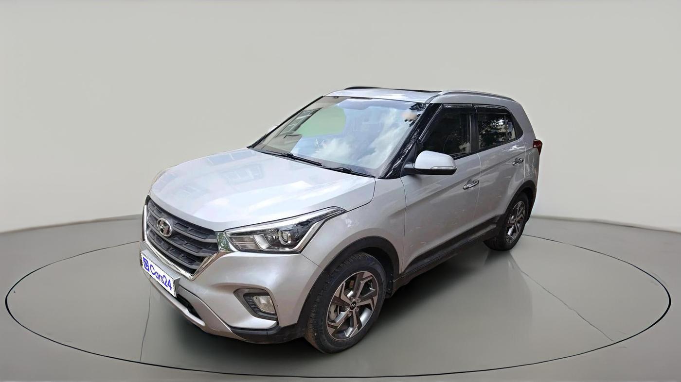 2018 Hyundai Creta SX AT 1.6 DIESEL, Diesel, Automatic, 98,084 km, exterior