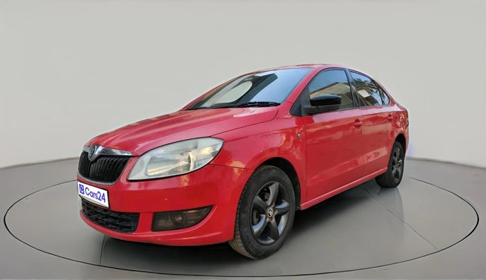 2012 Skoda Rapid ACTIVE 1.6 TDI CR MT, Diesel, Manual, 1,29,059 km, exterior