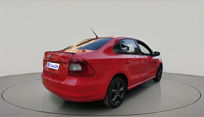 2012 Skoda Rapid ACTIVE 1.6 TDI CR MT, Diesel, Manual, 1,29,059 km, exterior