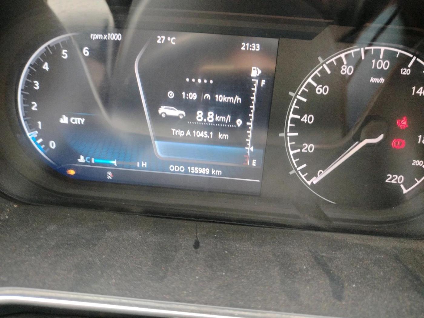 2019 Tata Harrier XZ 2.0L, Diesel, Manual, 1,55,989 km, interior
