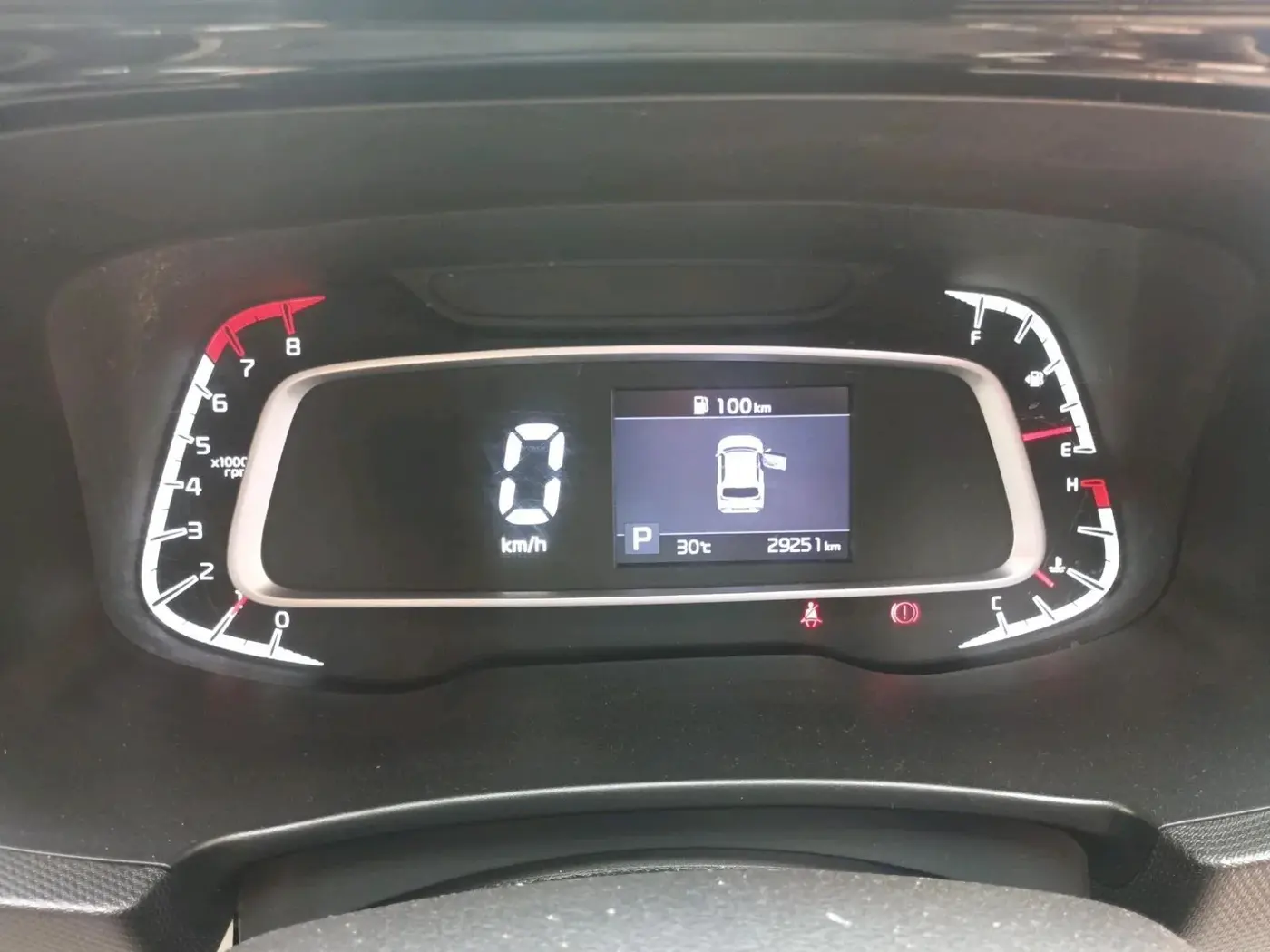 2022 KIA SONET HTX 1.0 DCT, Petrol, Automatic, 29,251 km, interior