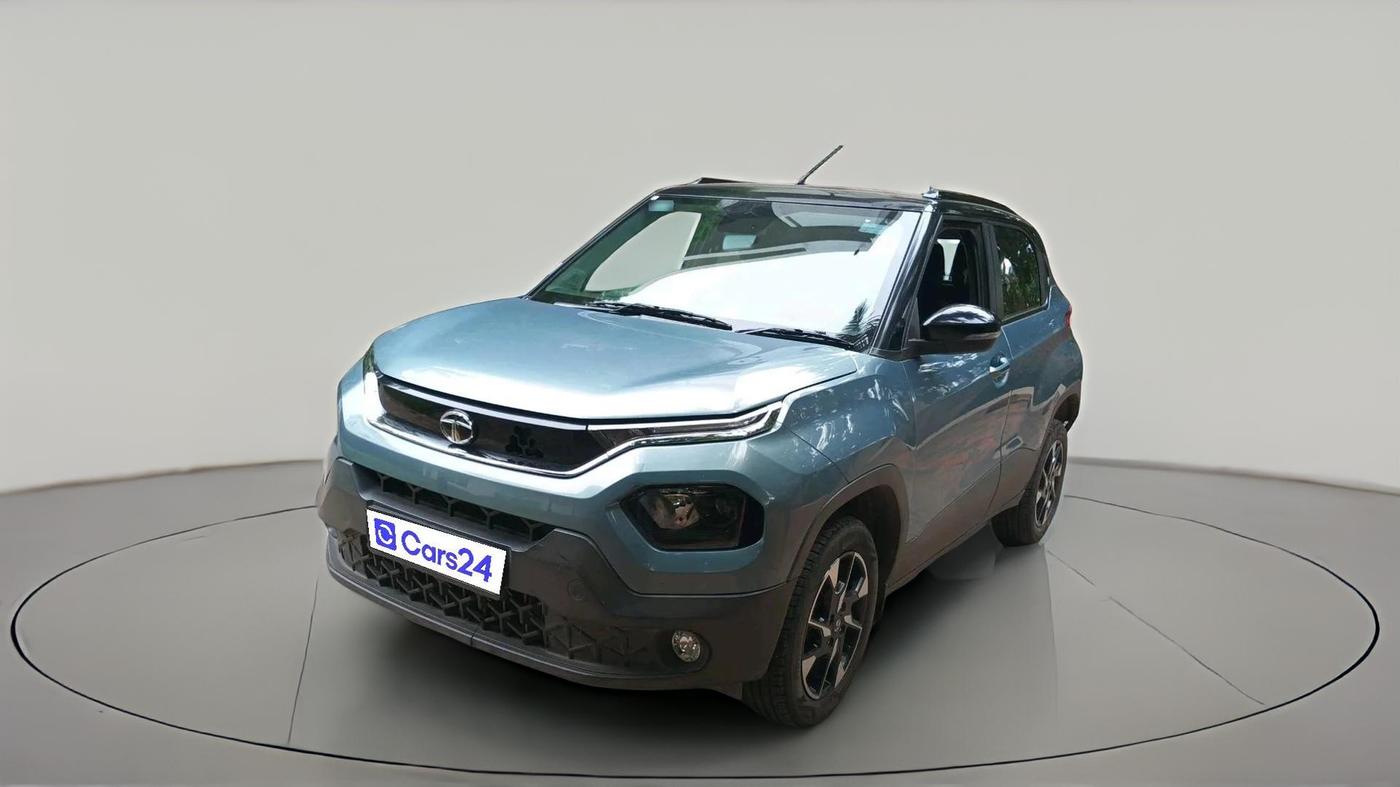 2021 Tata PUNCH CREATIVE AMT 1.2 RTN DUAL TONE, Petrol, Automatic, 41,908 km, exterior