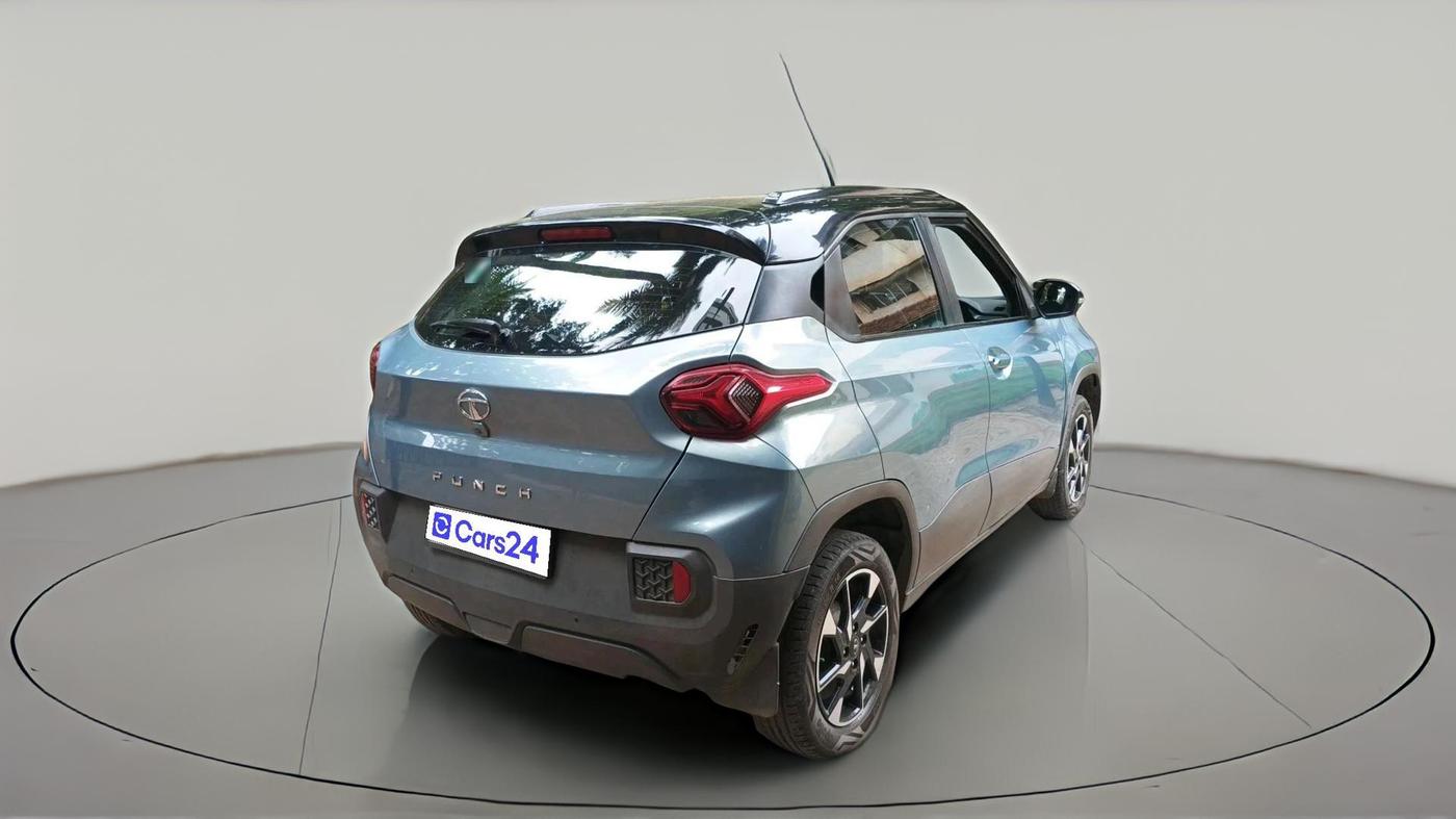 2021 Tata PUNCH CREATIVE AMT 1.2 RTN DUAL TONE, Petrol, Automatic, 41,908 km, exterior