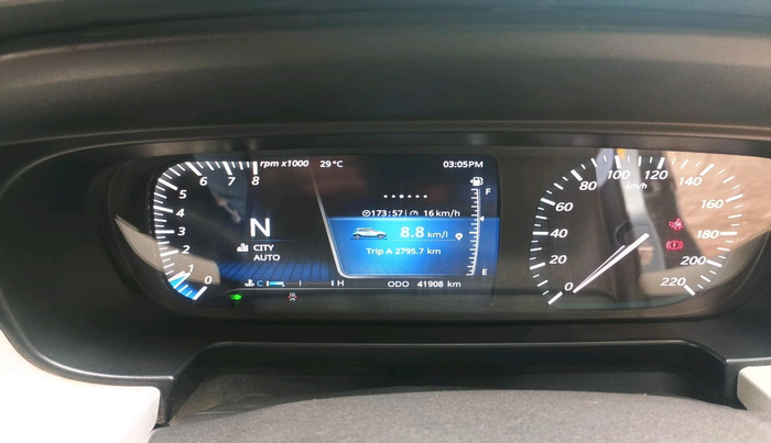 2021 Tata PUNCH CREATIVE AMT 1.2 RTN DUAL TONE, Petrol, Automatic, 41,908 km, interior