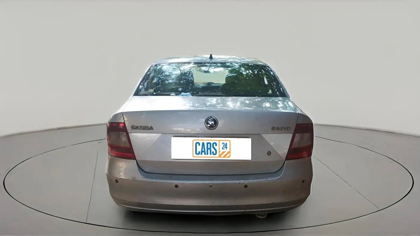 2014 Skoda Rapid ELEGANCE 1.6 TDI CR MT, Diesel, Manual, 1,63,921 km, exterior