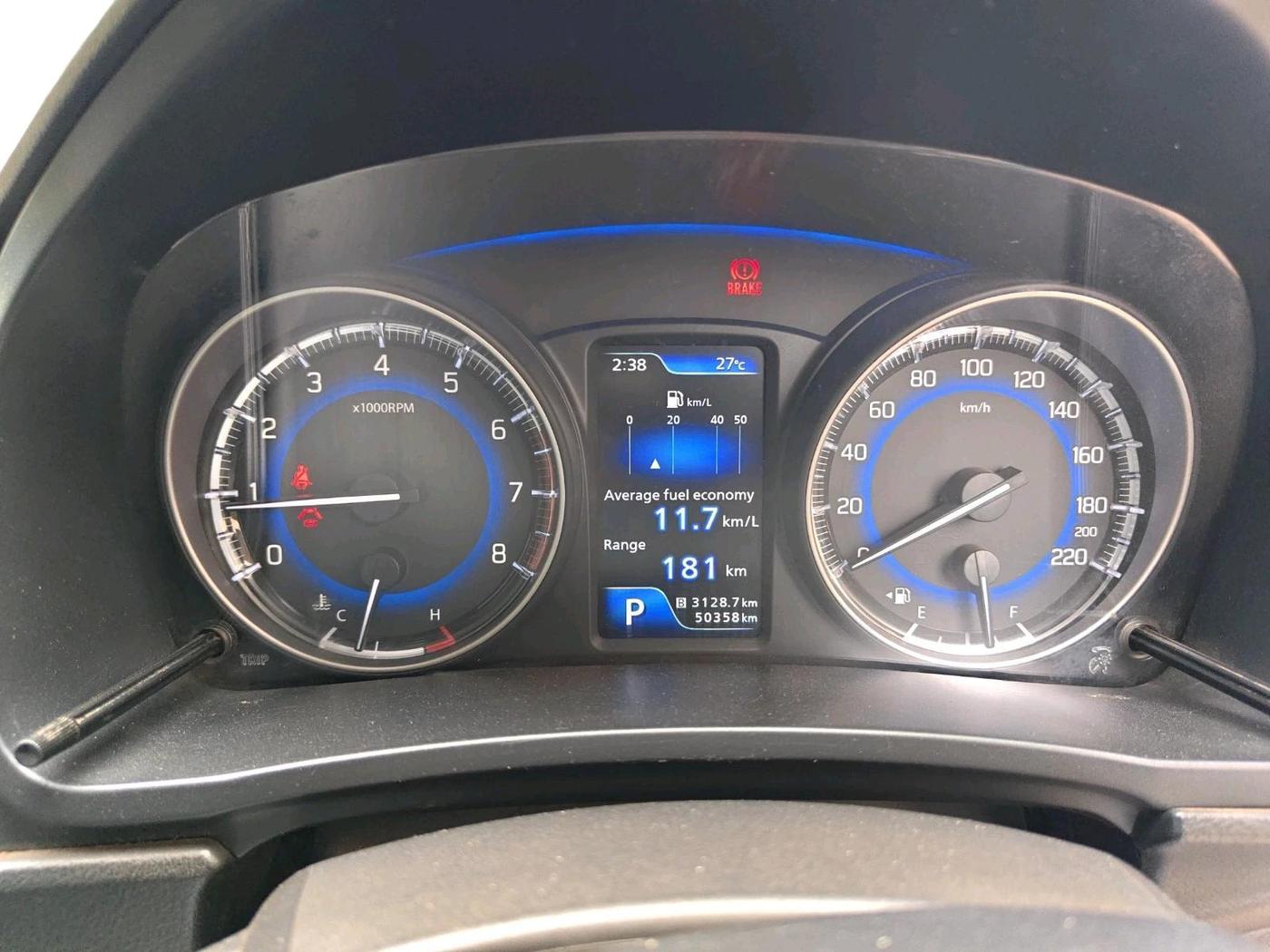 2019 Maruti Baleno ALPHA CVT PETROL 1.2, Petrol, Automatic, 50,358 km, interior