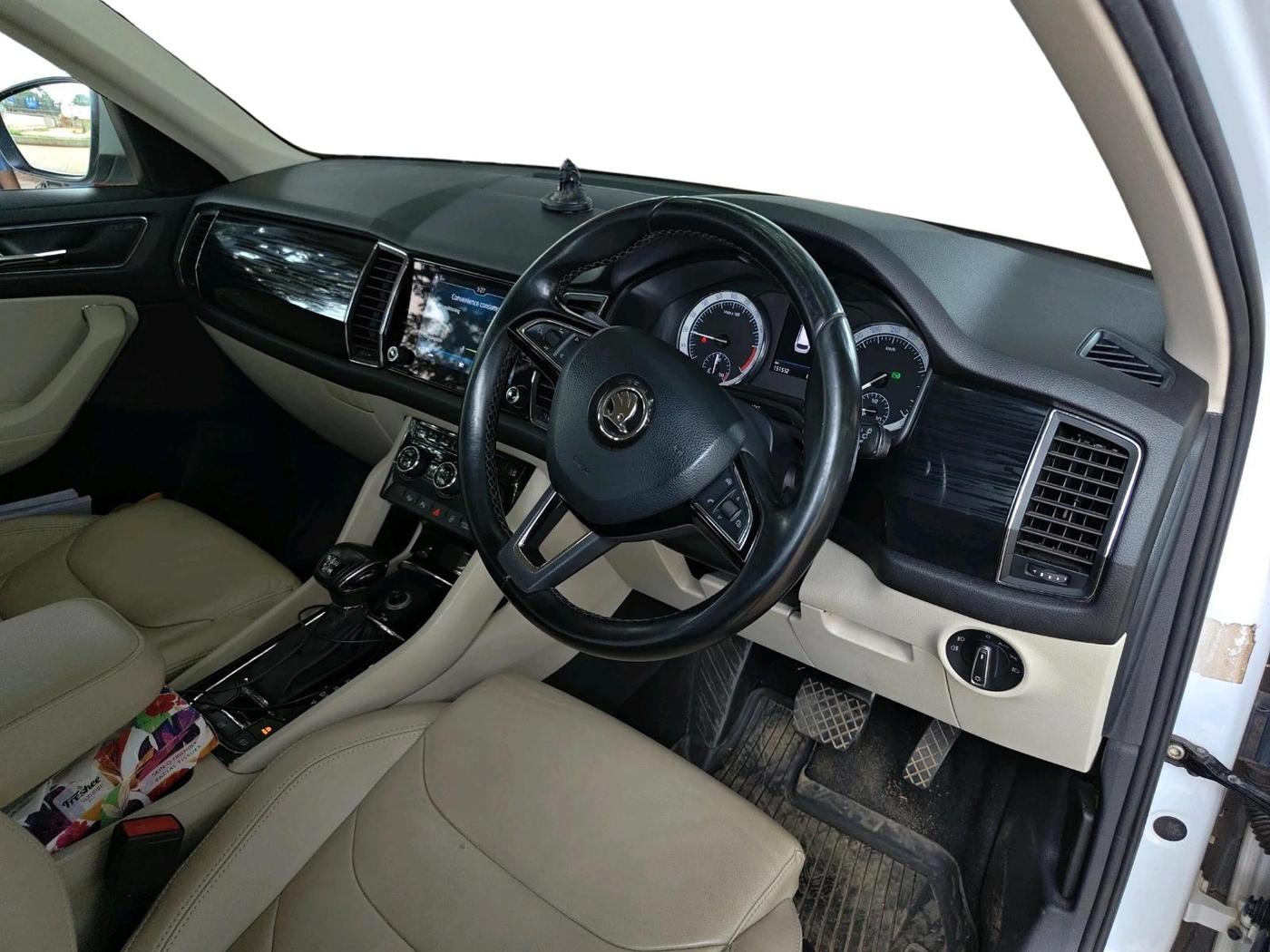 2018 Skoda Kodiaq STYLE 2.0 TDI 4X4 AT, Diesel, Automatic, 1,51,532 km, interior