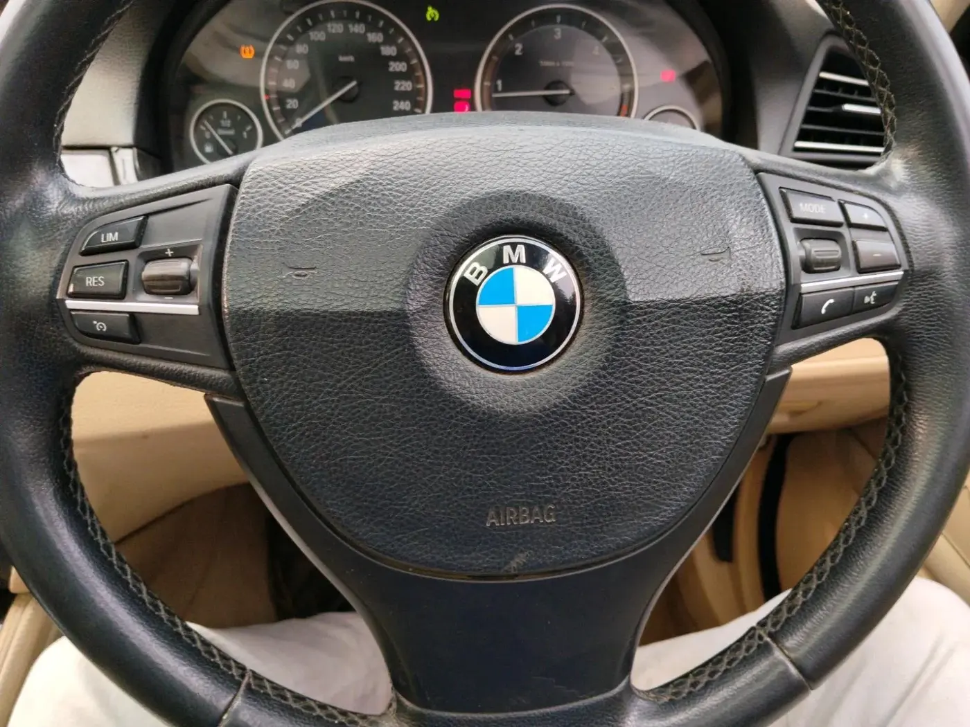 2012 BMW 5 Series 520D 2.0, Diesel, Automatic, 1,07,837 km, interior