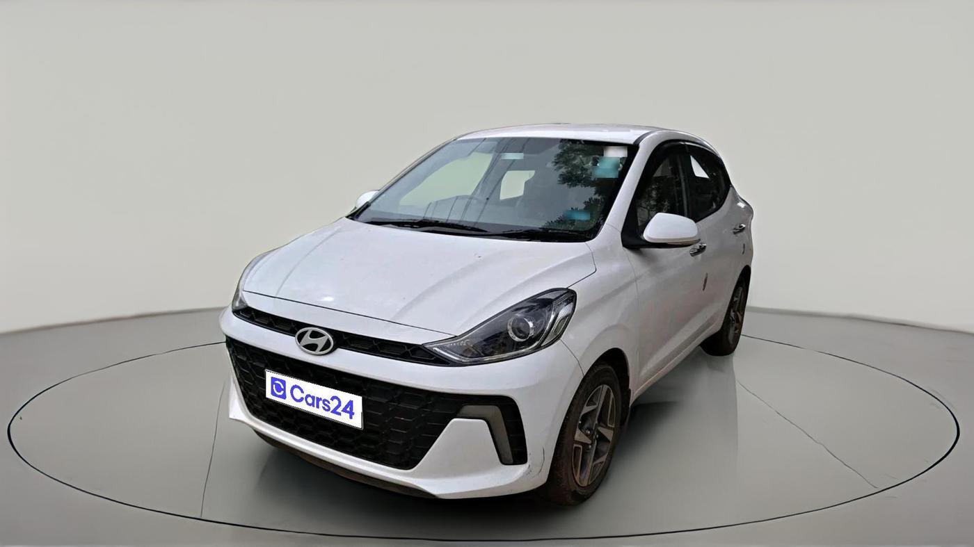 2023 Hyundai AURA SX PLUS 1.2 AMT, Petrol, Automatic, 17,168 km, exterior