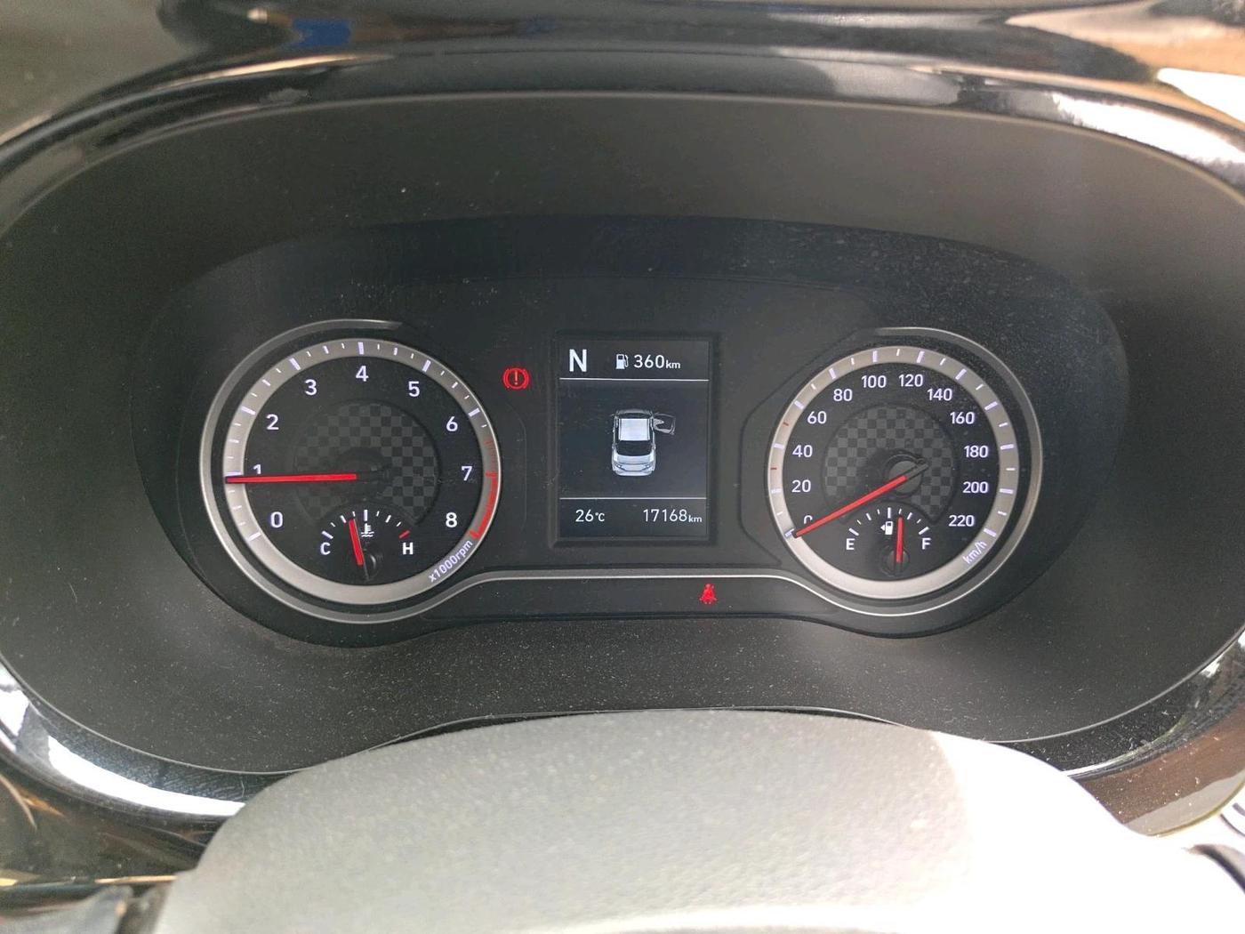 2023 Hyundai AURA SX PLUS 1.2 AMT, Petrol, Automatic, 17,168 km, interior