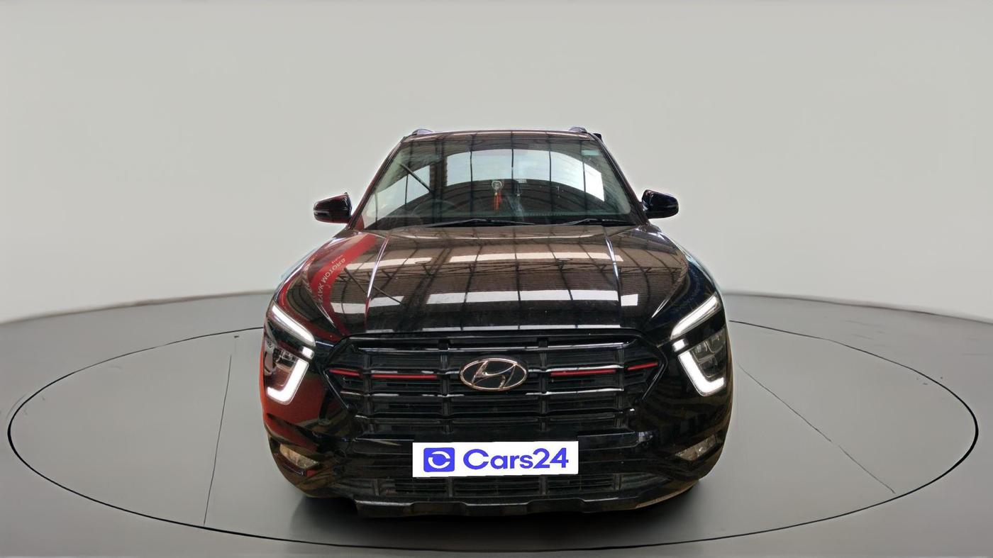 2023 Hyundai Creta SX (O) 1.5 Diesel AT Knight Edition, Diesel, Automatic, 48,999 km, exterior