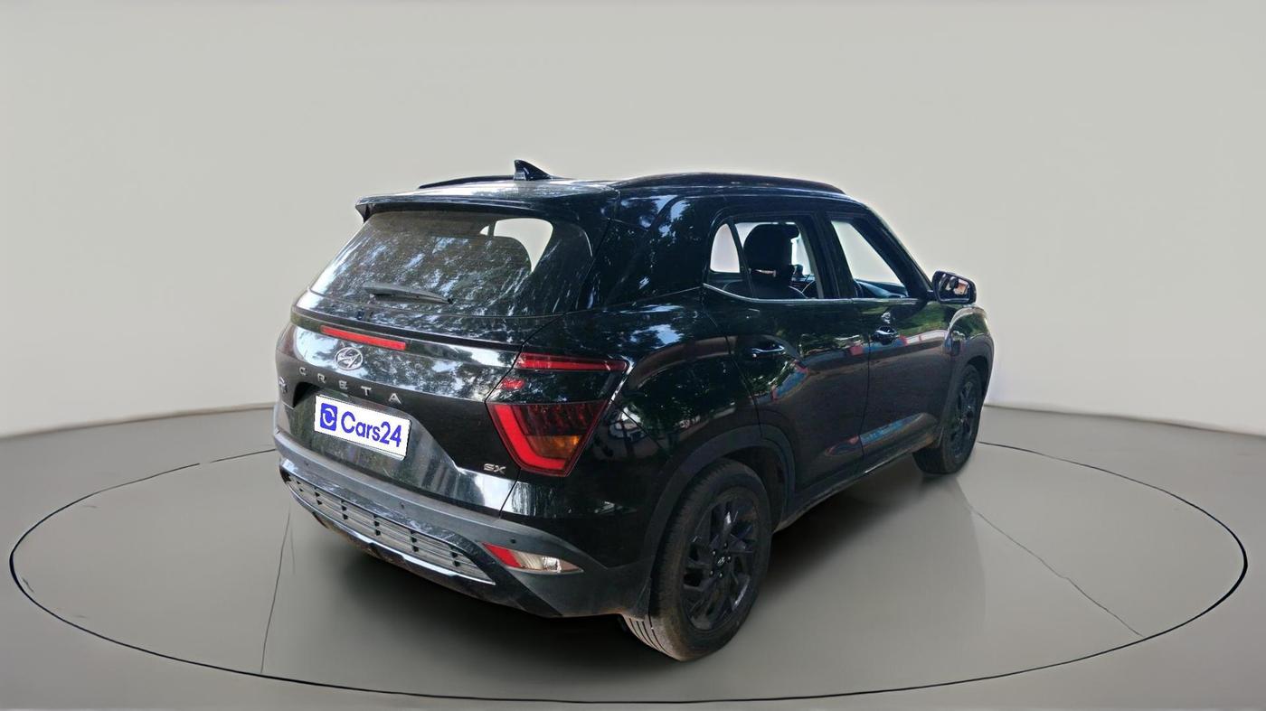 2023 Hyundai Creta SX (O) 1.5 Diesel AT Knight Edition, Diesel, Automatic, 48,999 km, exterior