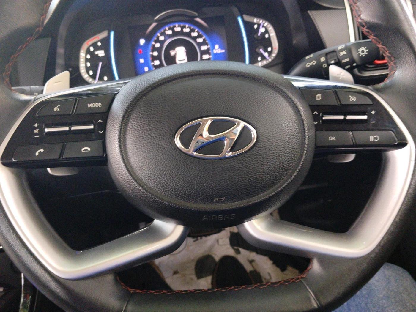 2023 Hyundai Creta SX (O) 1.5 Diesel AT Knight Edition, Diesel, Automatic, 48,999 km, interior
