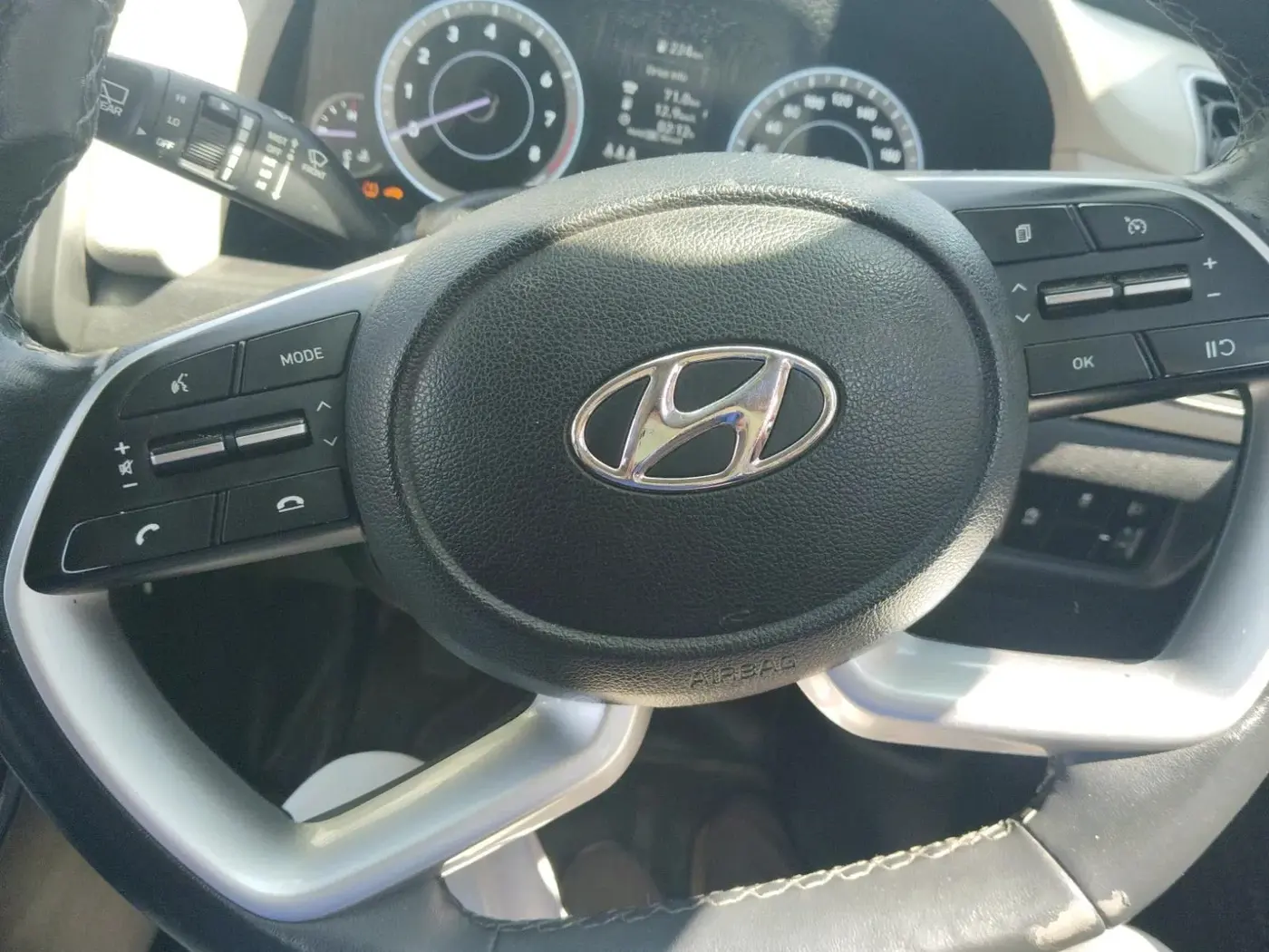 2023 Hyundai Creta SX 1.5 PETROL, Petrol, Manual, 67,090 km, interior