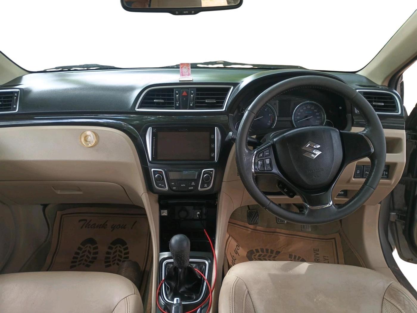 2016 Maruti Ciaz ZDI+ SHVS, Diesel, Manual, 1,04,048 km, interior