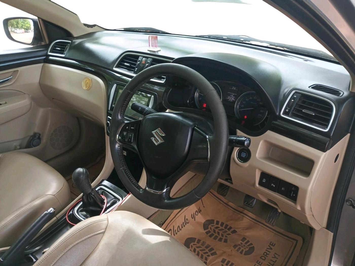 2016 Maruti Ciaz ZDI+ SHVS, Diesel, Manual, 1,04,048 km, interior