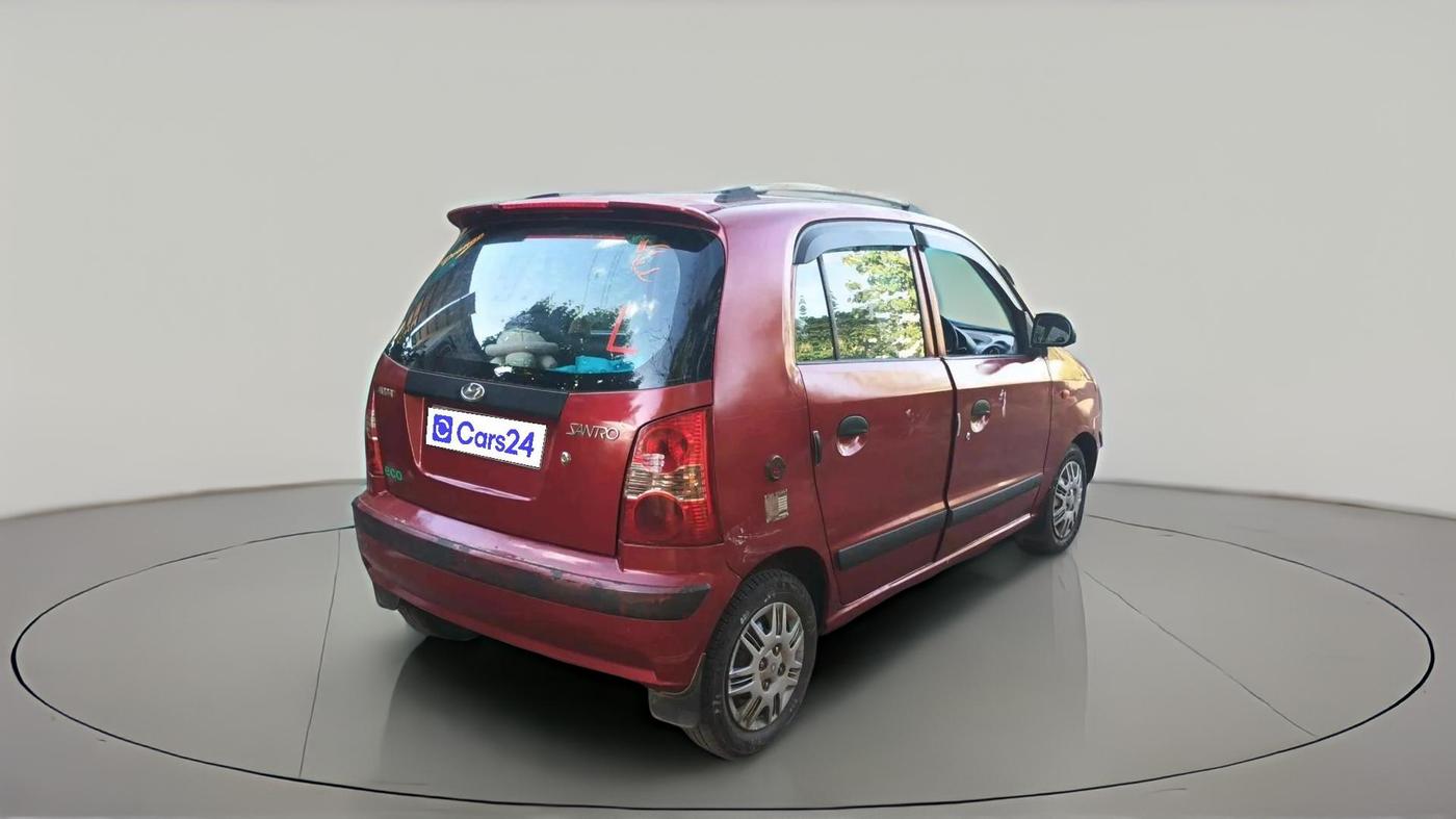 2011 Hyundai Santro Xing GLS LPG, Petrol, Manual, 1,87,344 km, exterior