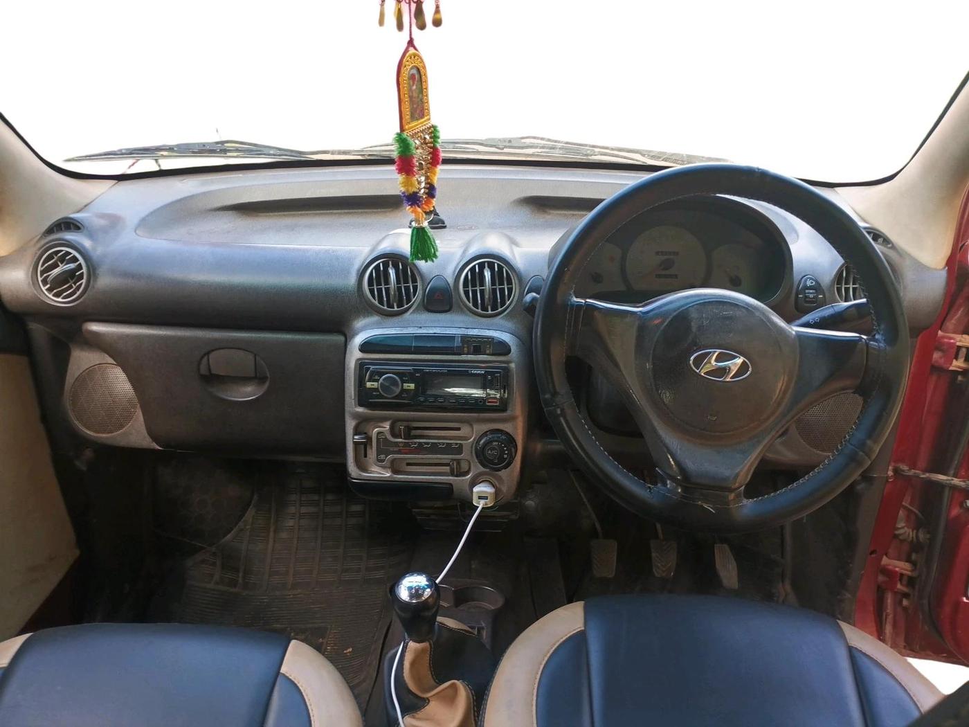 2011 Hyundai Santro Xing GLS LPG, Petrol, Manual, 1,87,344 km, interior