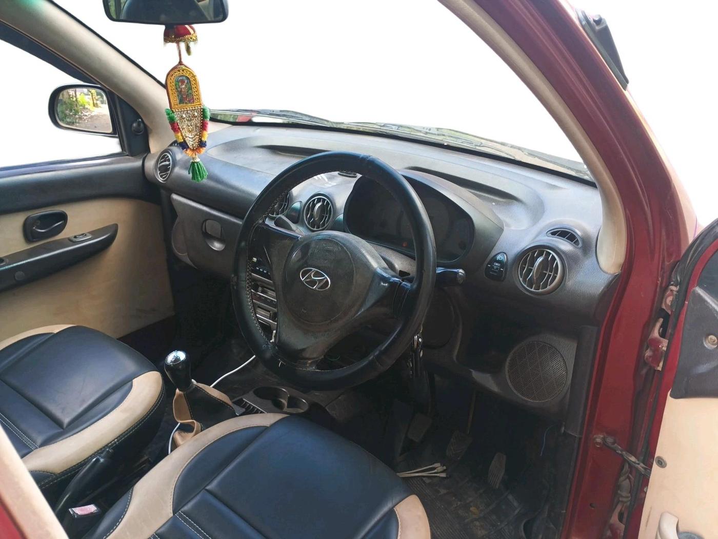 2011 Hyundai Santro Xing GLS LPG, Petrol, Manual, 1,87,344 km, interior