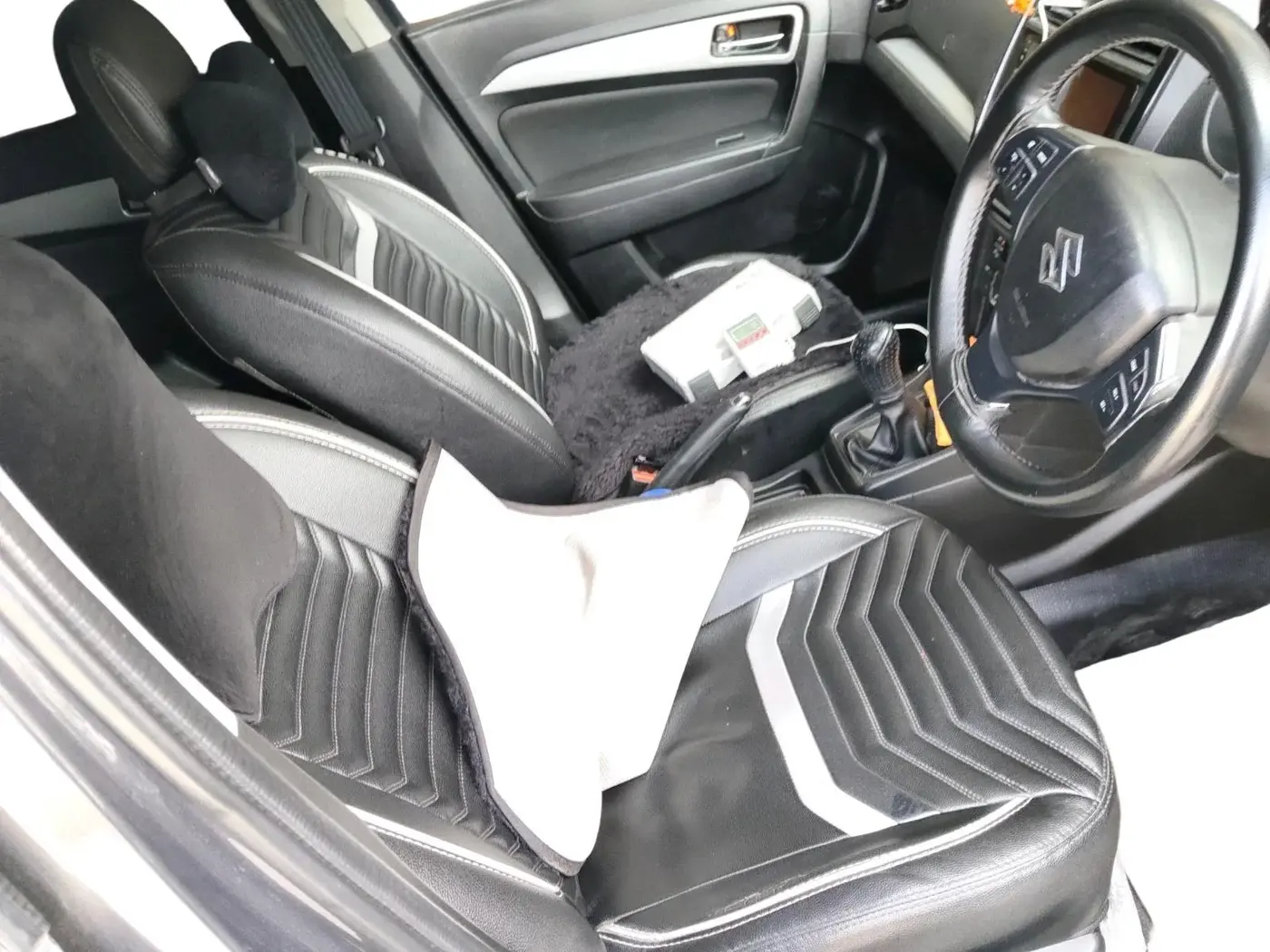 2021 Maruti Vitara Brezza ZXI, CNG, Manual, 85,550 km, interior