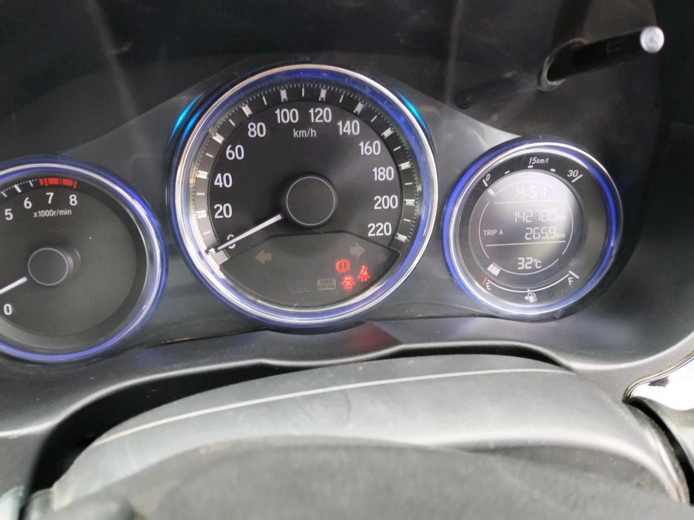 2015 Honda City 1.5L I-VTEC V MT, CNG, Manual, 1,42,780 km, interior