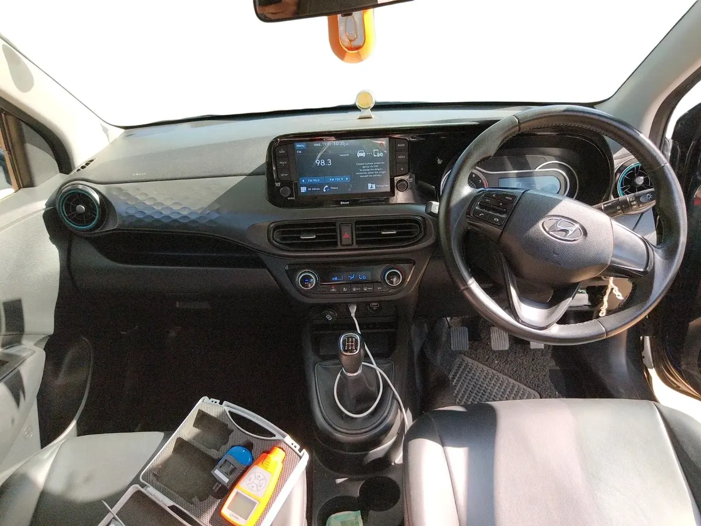 2019 Hyundai GRAND I10 NIOS SPORTZ 1.2 KAPPA VTVT DUAL TONE, Petrol, Manual, 68,496 km, interior