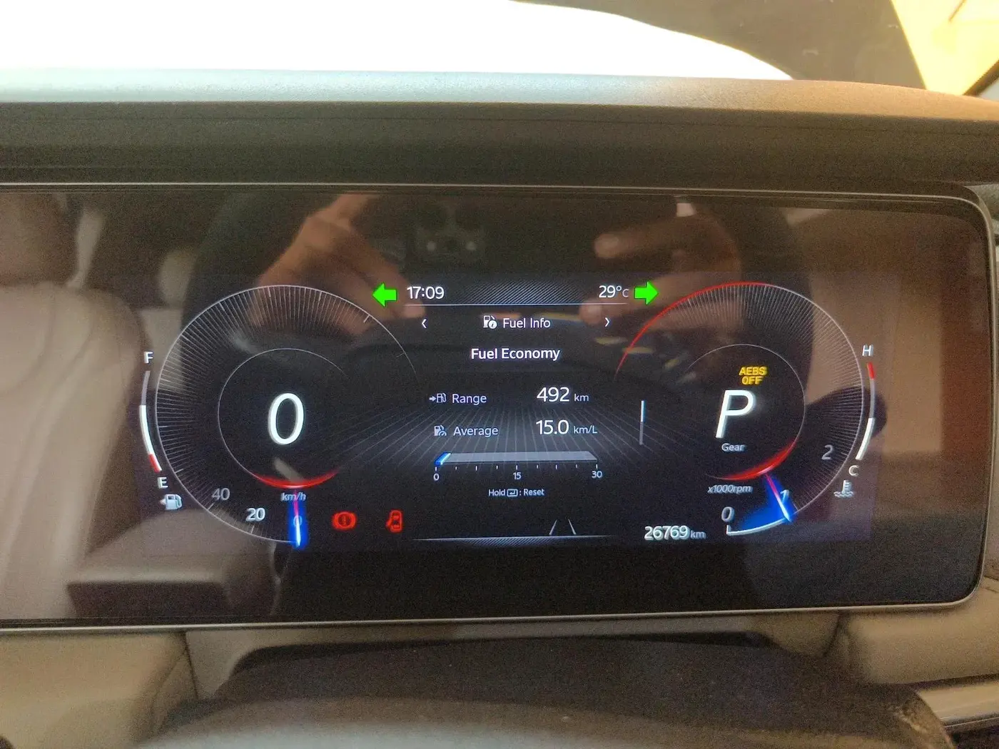 2023 Mahindra XUV700 AX 7 D AT 7 STR, Diesel, Automatic, 26,769 km, interior