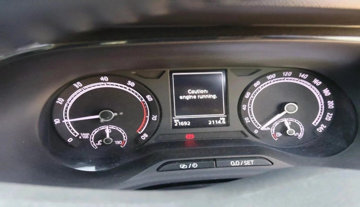 2022 Skoda SLAVIA AMBITION 1.0L TSI MT, Petrol, Manual, 21,692 km, interior