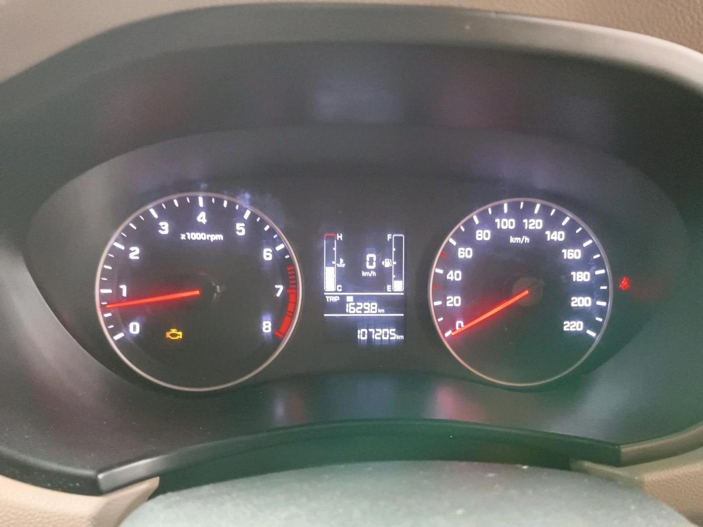 2018 Hyundai Elite i20 MAGNA EXECUTIVE 1.2, CNG, Manual, 1,07,205 km, interior