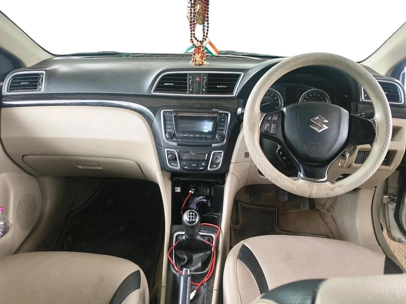 2015 Maruti Ciaz VXI+, Petrol, Manual, 1,11,527 km, interior