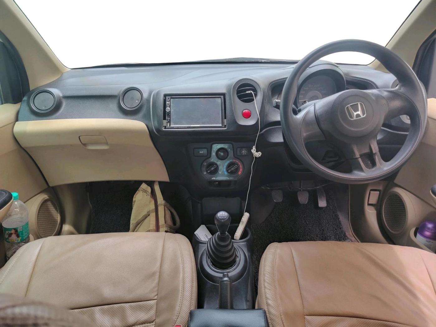 2014 Honda Amaze 1.2L I-VTEC EX, CNG, Manual, 1,89,500 km, interior