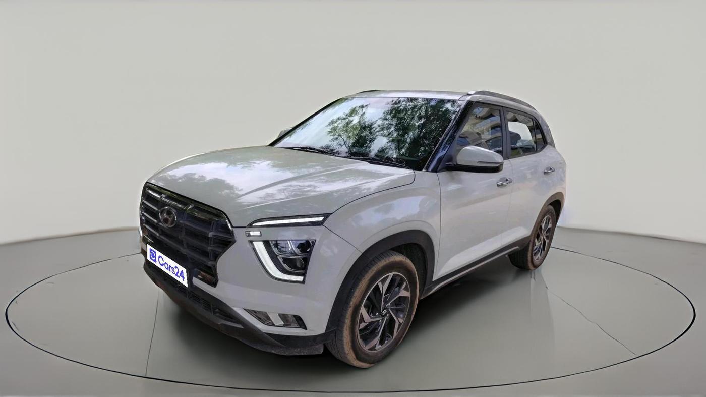 2022 Hyundai Creta SX (O) AT 1.5 DIESEL, Diesel, Automatic, 73,386 km, exterior