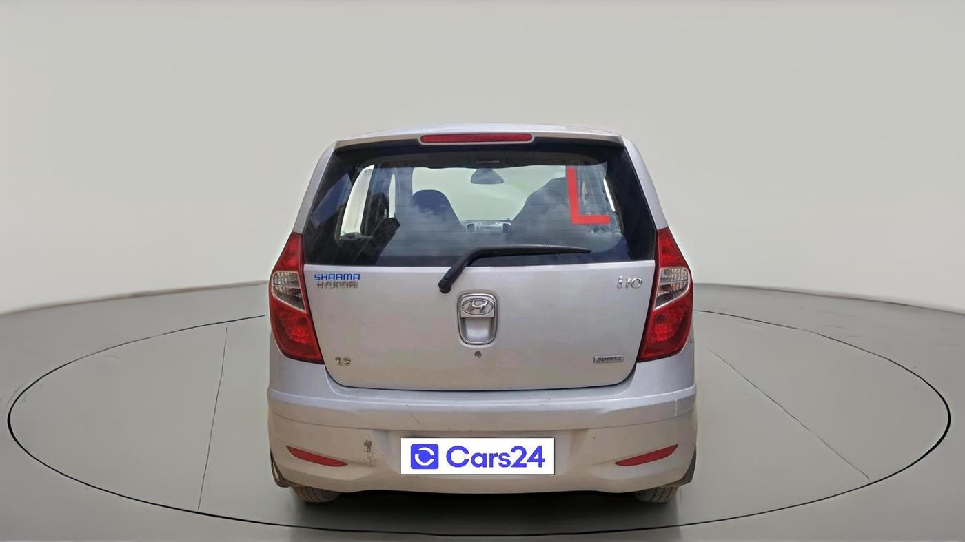 2011 Hyundai i10 SPORTZ 1.2, Petrol, Manual, 81,423 km, exterior