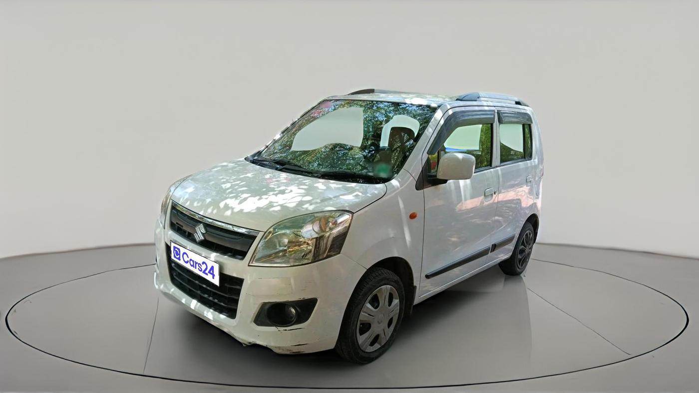 2017 Maruti Wagon R 1.0 VXI, Petrol, Manual, 74,965 km, exterior