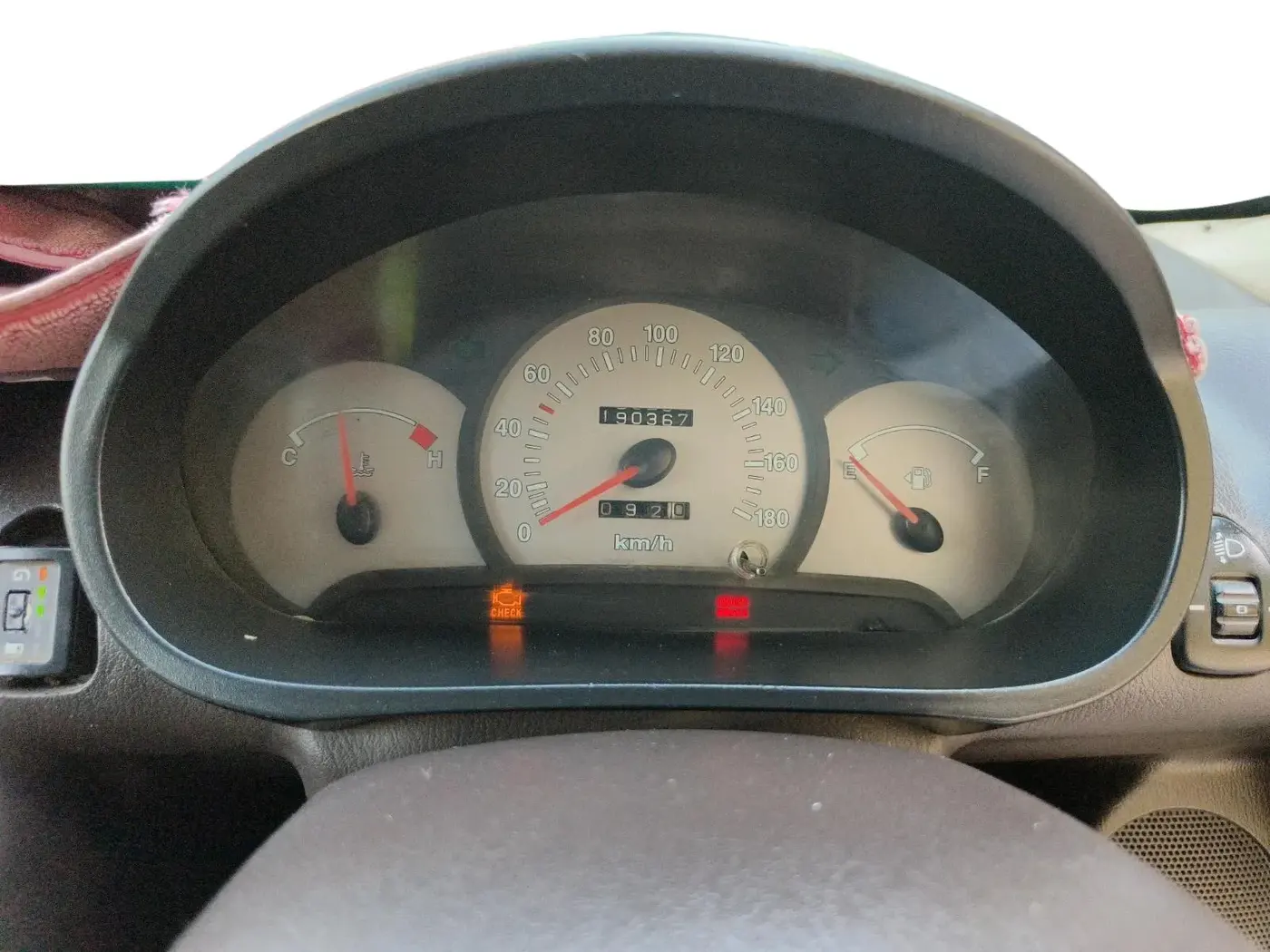 2013 Hyundai Santro Xing GL PLUS, CNG, Manual, 1,90,367 km, interior