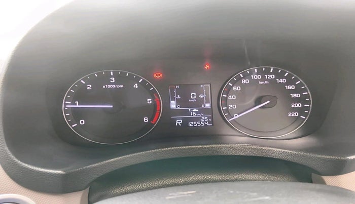 2017 Hyundai Creta SX PLUS AT 1.6 DIESEL, Diesel, Automatic, 1,25,554 km, interior