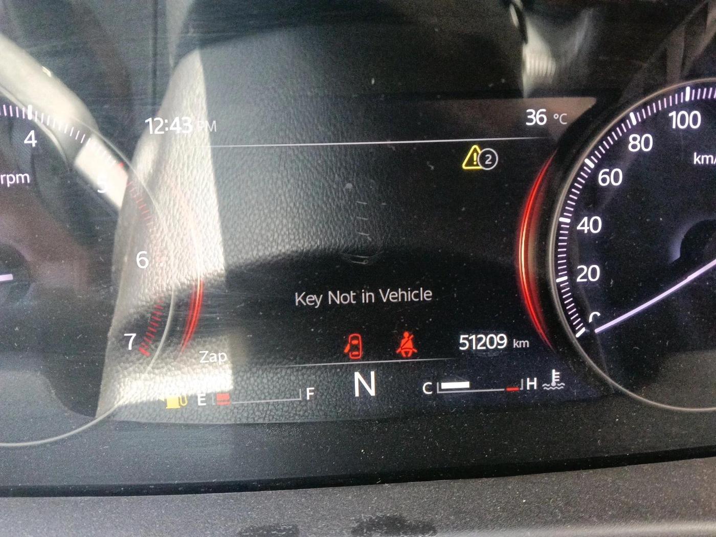 2023 Mahindra SCORPIO-N Z8 DIESEL MT 2WD 7 STR, Diesel, Manual, 51,209 km, interior