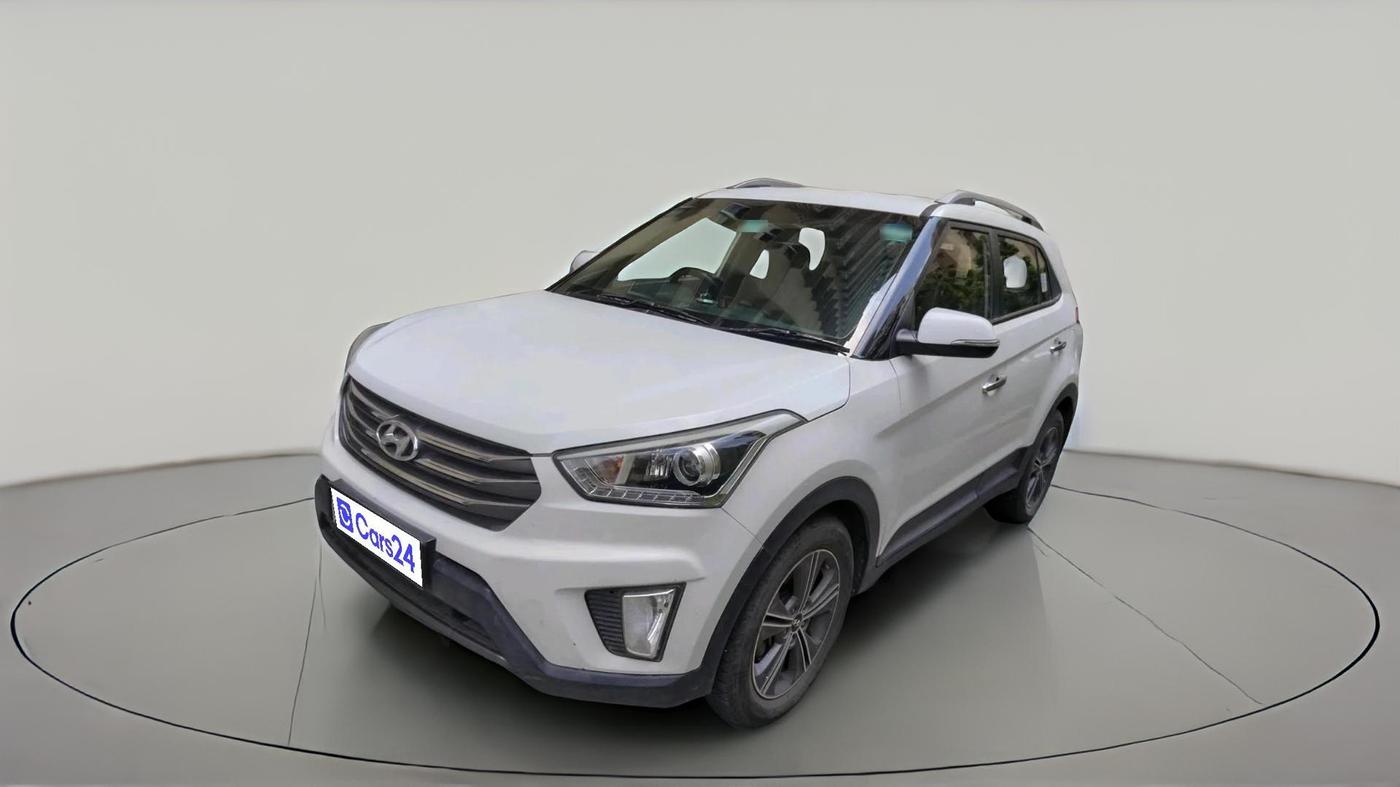 2016 Hyundai Creta SX PLUS AT 1.6 DIESEL, Diesel, Automatic, 57,279 km, exterior