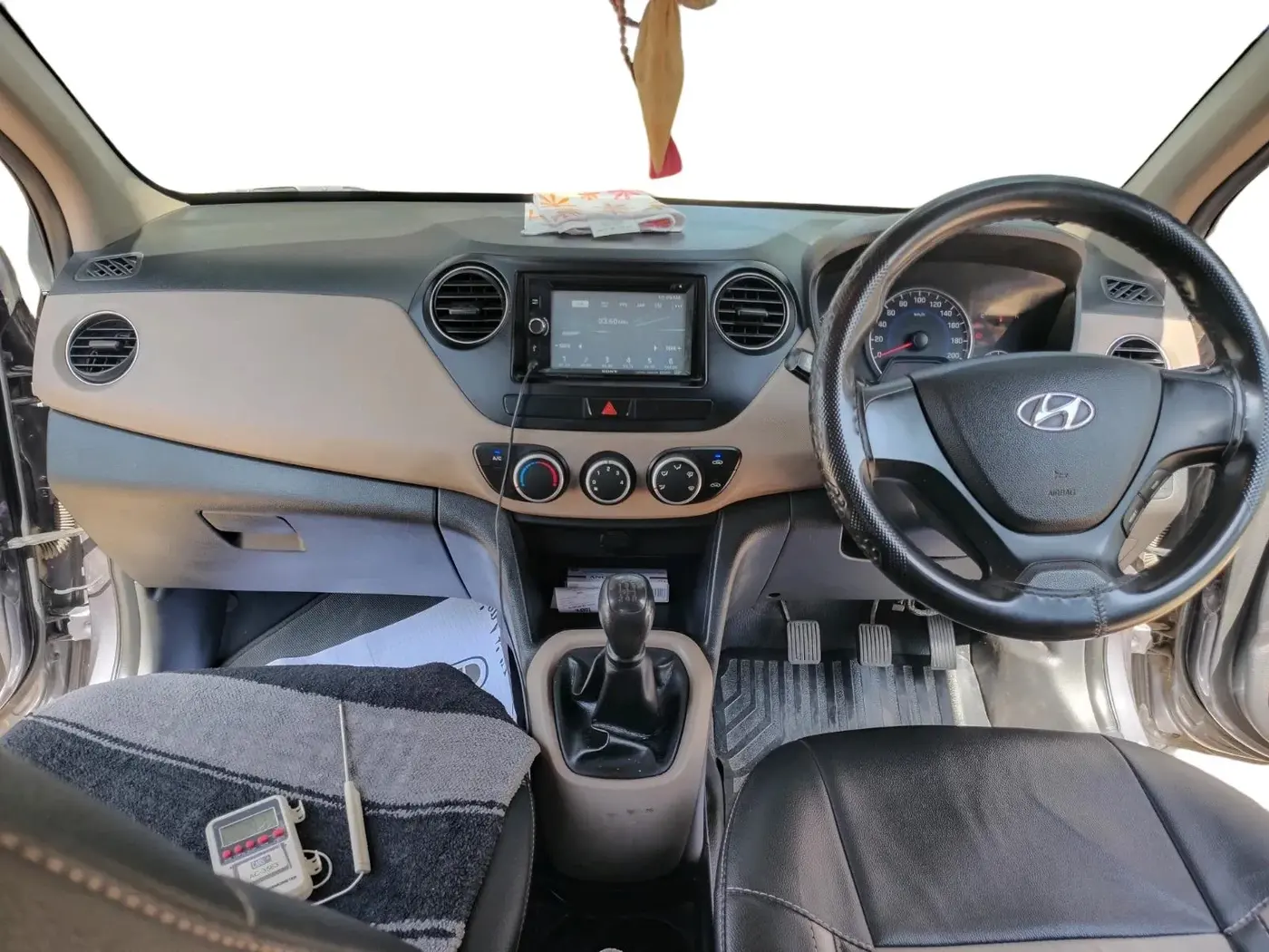 2017 Hyundai Grand i10 ERA 1.2 KAPPA VTVT, CNG, Manual, 67,763 km, interior