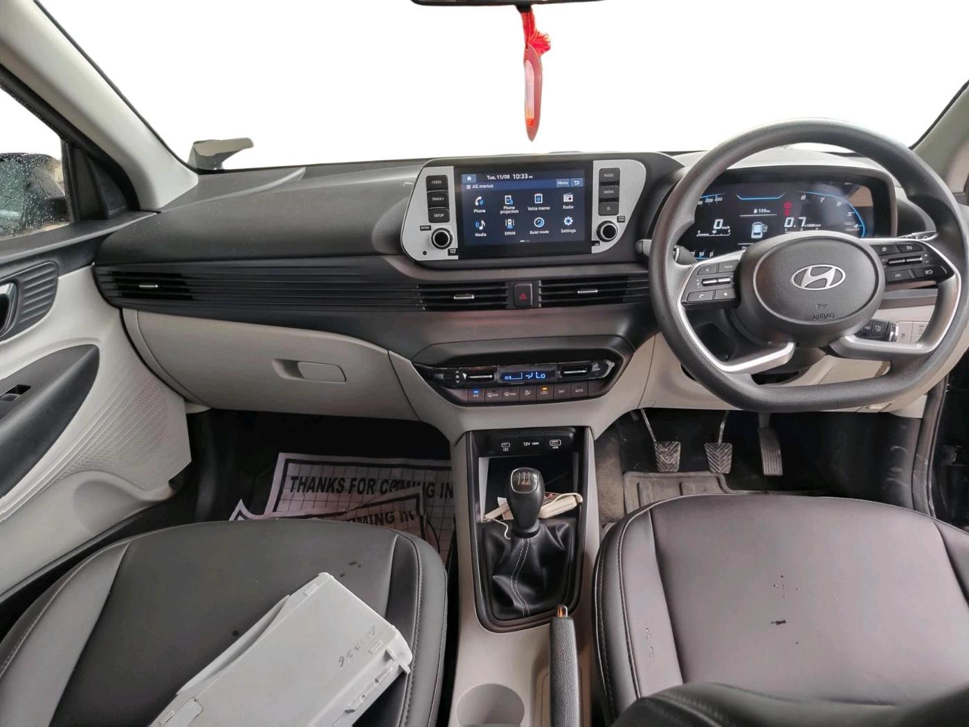 2025 Hyundai NEW I20 SPORTZ 1.2 MT, Petrol, Manual, 21,017 km, interior