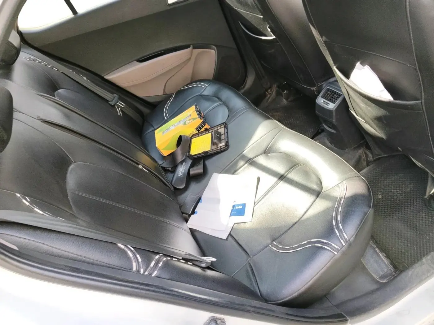 2014 Hyundai Xcent S 1.2, CNG, Manual, 1,01,711 km, interior