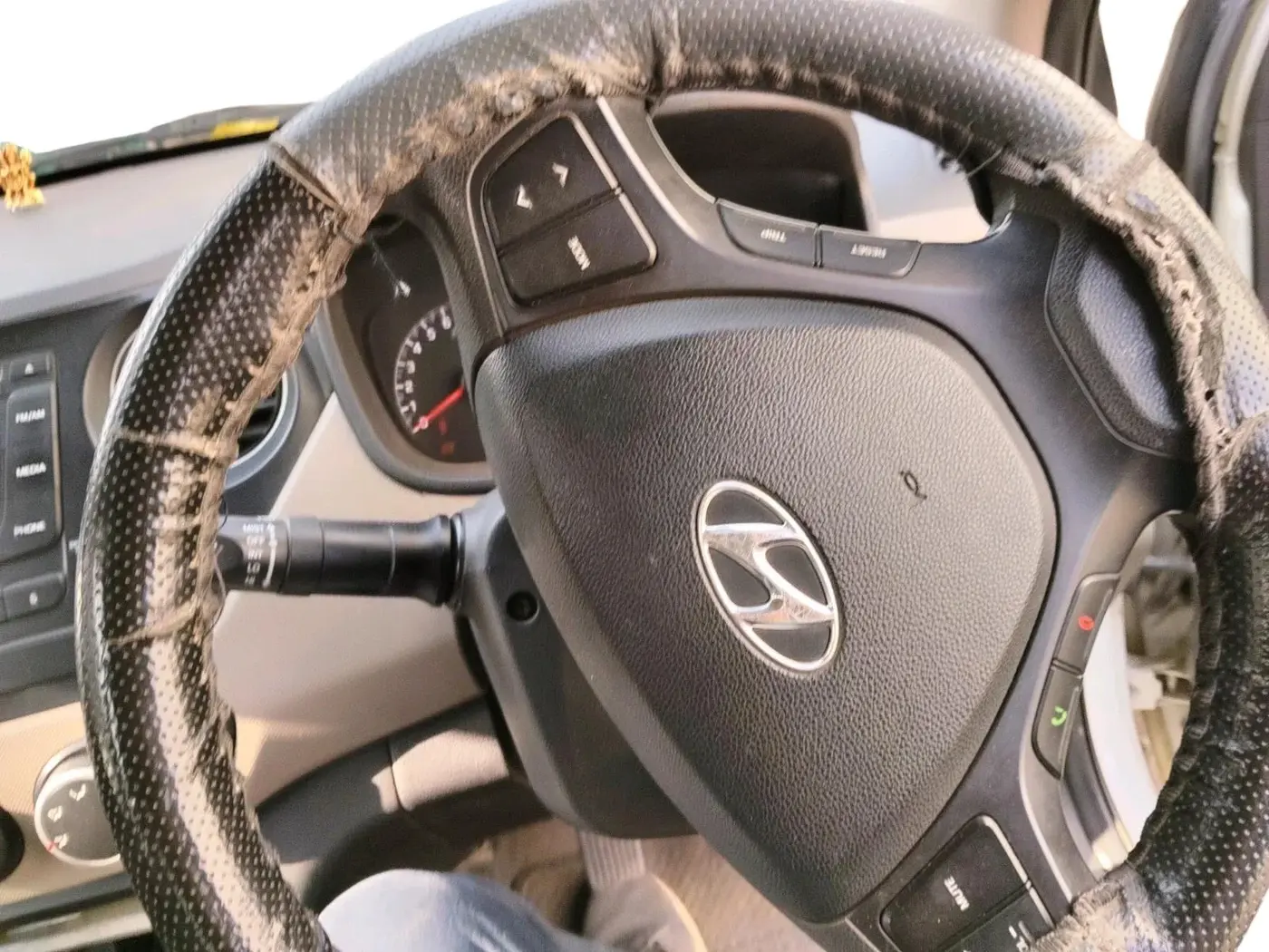 2014 Hyundai Xcent S 1.2, CNG, Manual, 1,01,711 km, interior