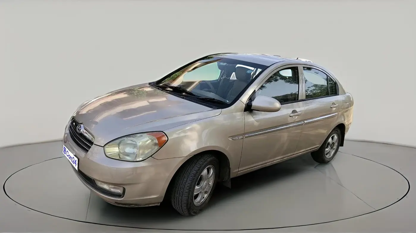 2009 Hyundai Verna  SX 1.6 VTVT, Petrol, Manual, 98,440 km, exterior