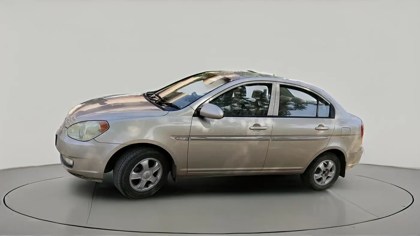 2009 Hyundai Verna  SX 1.6 VTVT, Petrol, Manual, 98,440 km, exterior