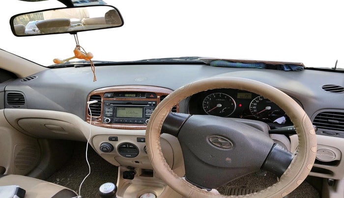 2009 Hyundai Verna  SX 1.6 VTVT, Petrol, Manual, 98,440 km, interior