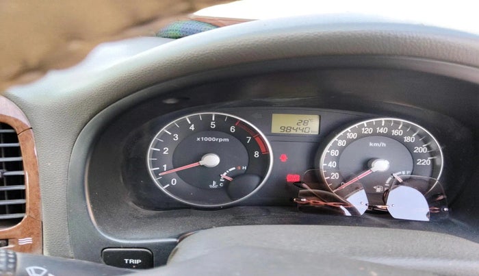 2009 Hyundai Verna  SX 1.6 VTVT, Petrol, Manual, 98,440 km, interior