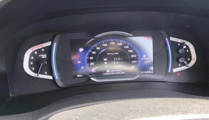 2023 Hyundai Creta SX (O) 1.5 Diesel AT Knight Edition, Diesel, Automatic, 61,658 km, interior